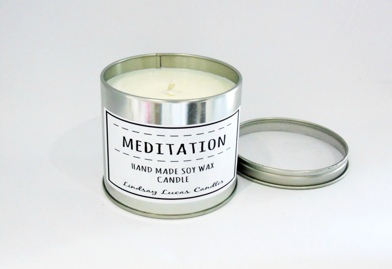 Meditation Candle Yoga Candle Scented Candle Tin Candle