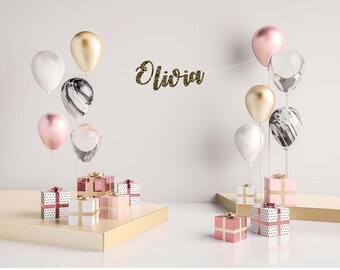 Custom Name Banner, Custom Banner, Name Banner