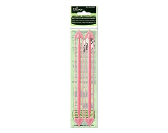 Clover Double Ended Stitch Holders Size Jumbo Part No. 3007