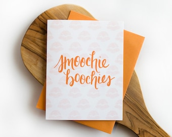 Smoochie Boochies Greeting Card