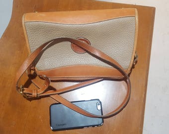 VIntage Tan Dooney & Bourke Cross Body