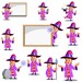 Magic clipart,magician clipart,Full Body Character Design digital clipart set,clipart commercial use, vector graphics