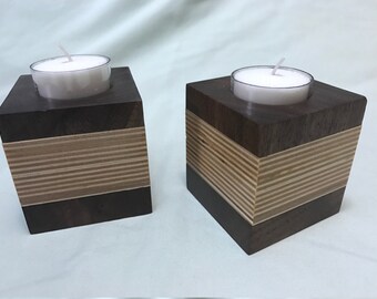 Tea light candle holders