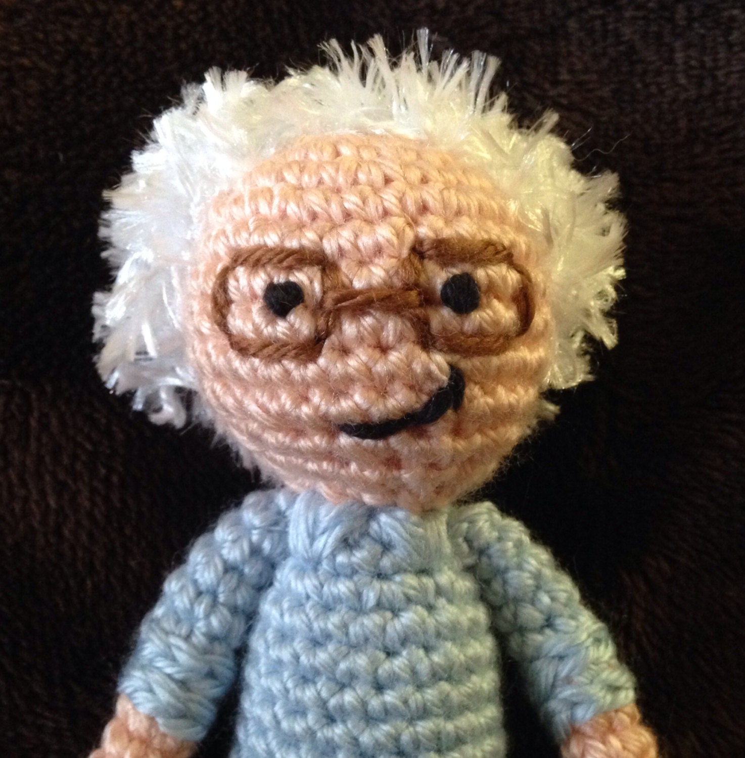 ebay bernie sanders crochet doll