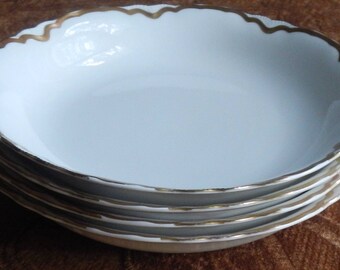 Delicate Antique Pope Gosser China Bowls!