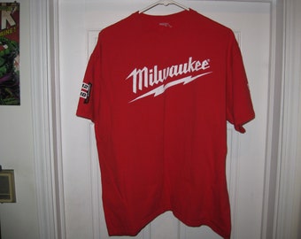 vintage Milwaukee power tools t-shirt