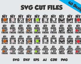 That's my Boy, That's my Girl, That's my Grandson, That's my Granddaughter, SVG cut file, dxf, eps, ai, cdr, png transparent background
