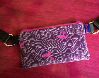 The Pretty Purple Birds HipZip