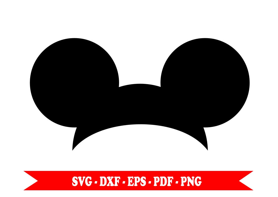 Free Free 150 Mickey Head Cricut Vinyl Disney Svg SVG PNG EPS DXF File