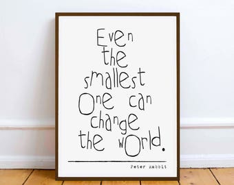 peter rabbit quote etsy