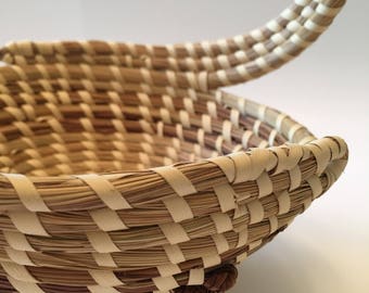 Woven basket | Etsy