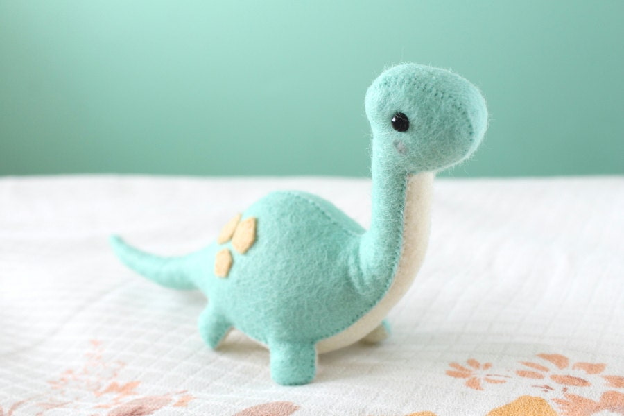 dino toast plush