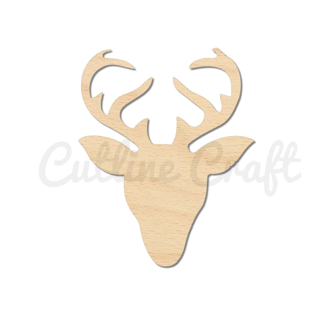reindeer head template printable