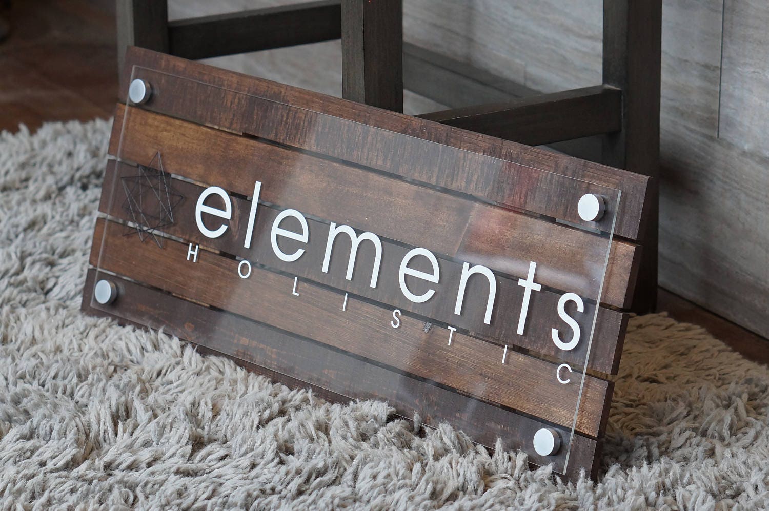 Custom Pallet Or Reclaimed Wood Business Sign With Logo 10 X 22 Inches   Il Fullxfull.1223819289 Pp12 