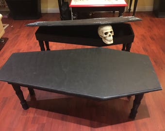 Susan GLOSSY Coffin Table