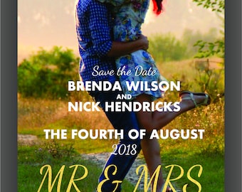 Personalized Save the Date