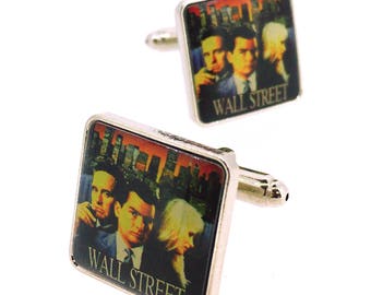 Wall Street Movie Cufflinks