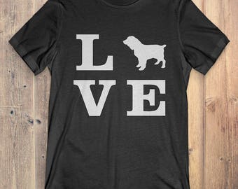Boykin Spaniel Dog T-Shirt Gift: I Love Boykin Spaniel