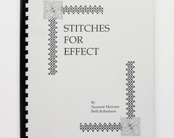 Stitches For Effect Spiral-Bound Book, Suzanne Howren Needlepoint Books, Needlepoint Stitches, Beth Robertson Stitch Books, Rare Needlework
