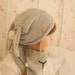KNITTING PATTERN bunny hat and cowl set slouch Rabbit Gigi with pom-pom (baby / toddler/ child/ woman sizes)