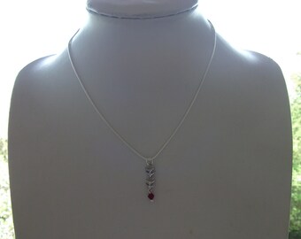 Silver 925 fish pendant necklace