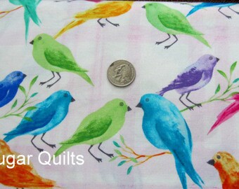 Timeless Treasures, Daydream, Birds, Alice Kennedy, Bright Colored Birds
