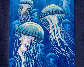 Jellyfish Cutting Board or Hot Plate