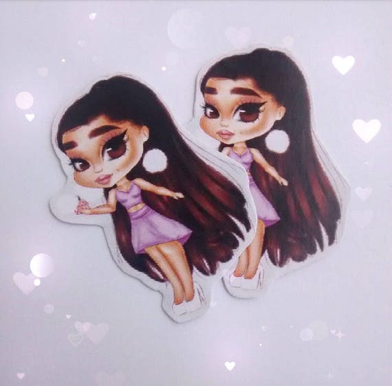Ariana Grande Cute Chibi Stickers for Planners Decoration