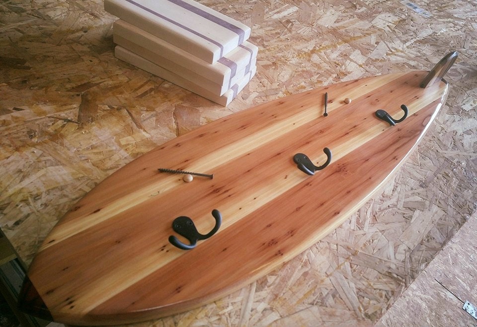 Surfboard Coat Rack