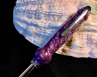Purple acrylic custom seam ripper