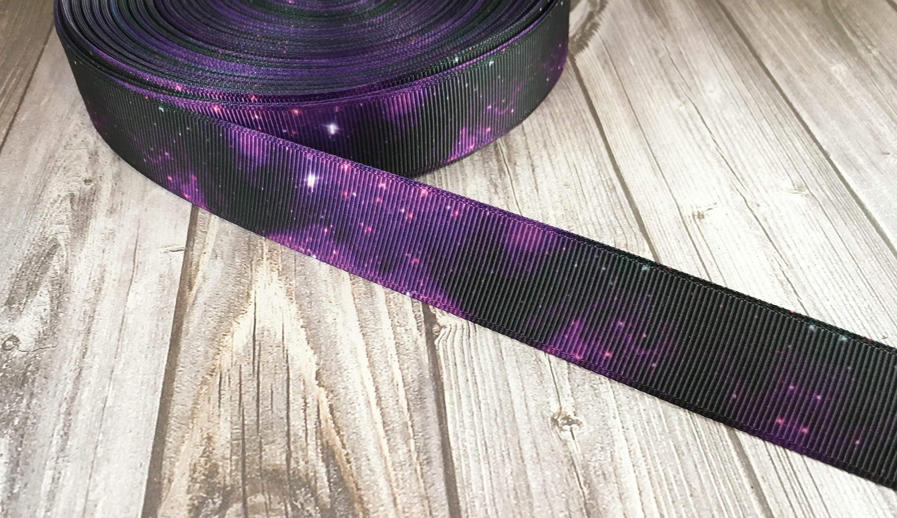 7/8 Galaxy ribbon Star ribbon Purple ribbon Nebula