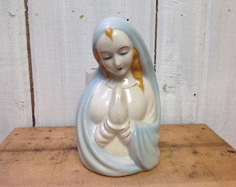 Vintage Japan Madonna Planter