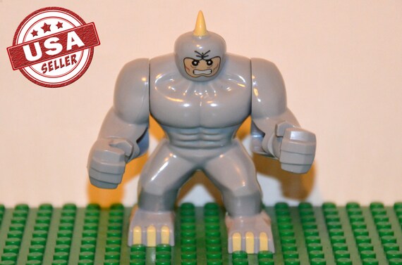 spider man rhino lego