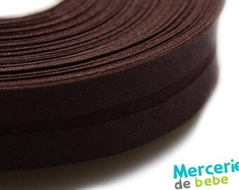 Through 20 mm - chocolate Uni - by the yard