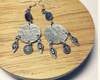 Tribal inspired with druzy agate