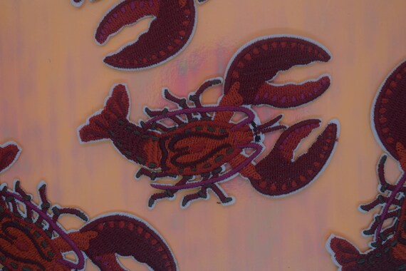 Lobster Iron on Patch