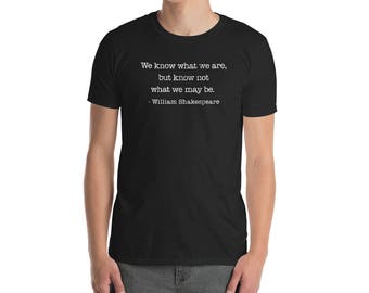 Inspirational Quote Shakespeare Destiny T-Shirt