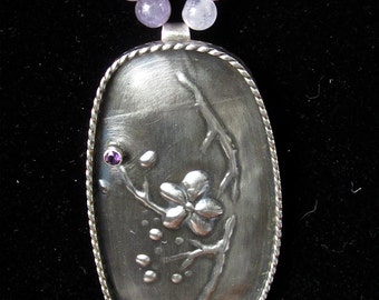 Cherry blossom necklace
