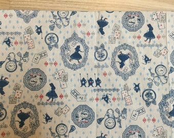 Alice in wonderland print