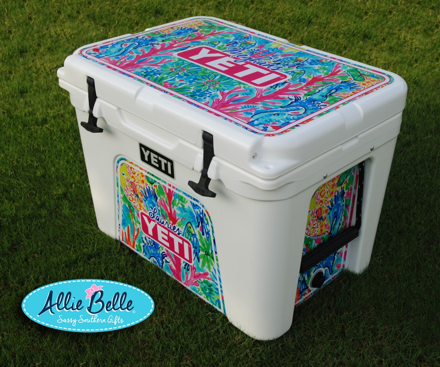 Yeti Roadie orTundra Cooler Wrap Decal. Custom Yeti Cooler Decal. 3M