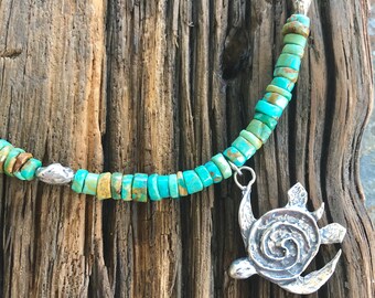 Island Sea Turtle Necklace