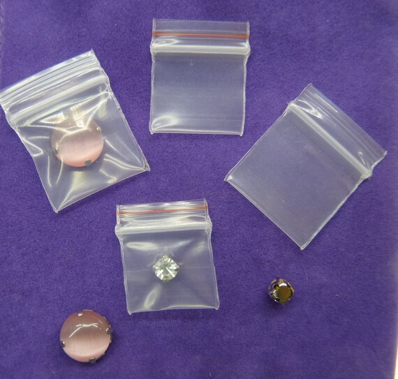 tiny zip lock baggies