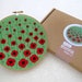 Poppies Embroidery Kit, Remebrance Day Gift, Poppy Gifts, Wildflower Hoop Art Kit, Floral Needle Craft Kit, Flower Needlework Craft Set Gift