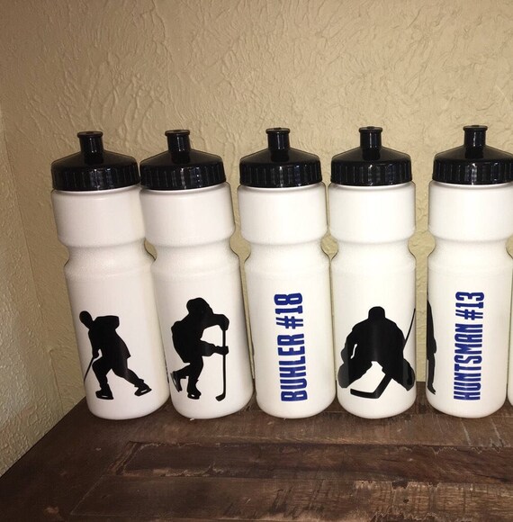 SALE Personalized Hockey Water Bottle 28oz