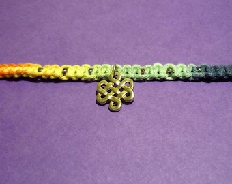 Rainbow Hemp Bracelet