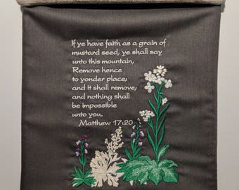 Wall Hanging Scroll Matthew 17:20 Mustard Seed