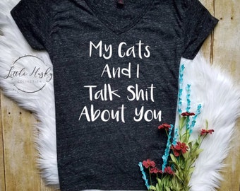 Cat shirt | Etsy