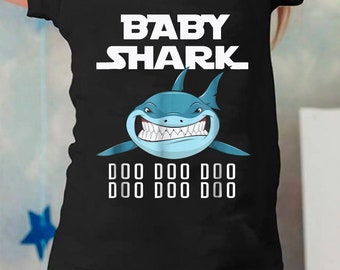 Cute Baby Shark Shirt For Kids From 6 month to 24 month