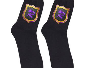 Royalty Crest Socks (Pre-Order)