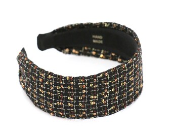 Sequin wide headbands, headbands for women, autumn headbands, headbands for winter